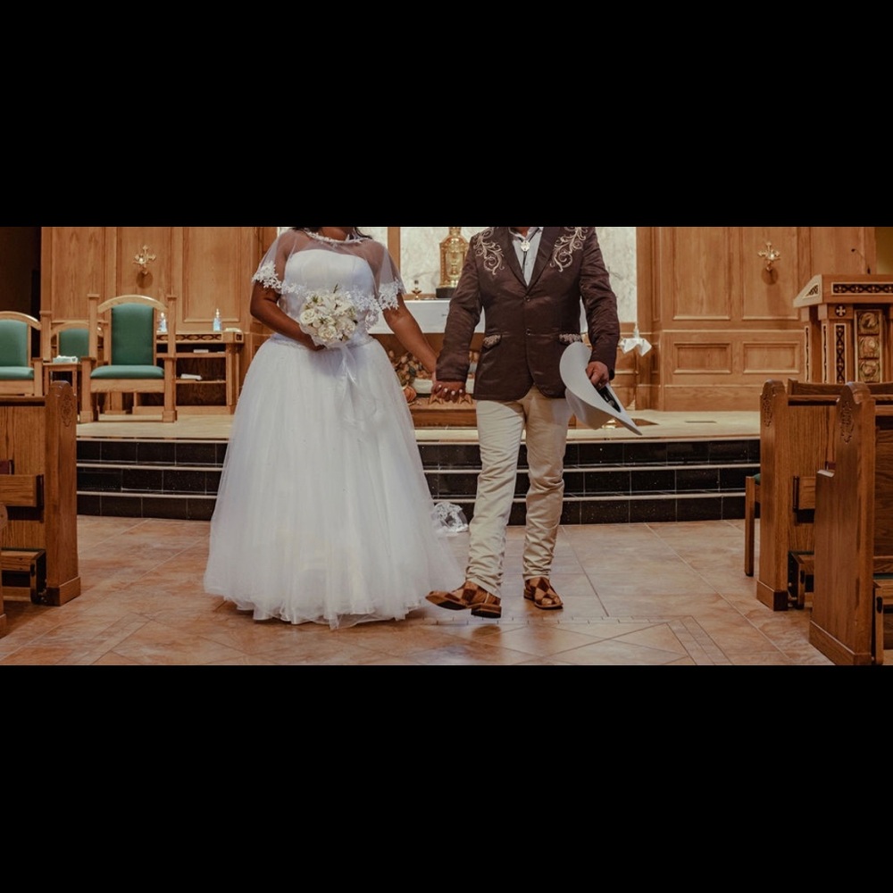 Princess David Bridal wedding dress